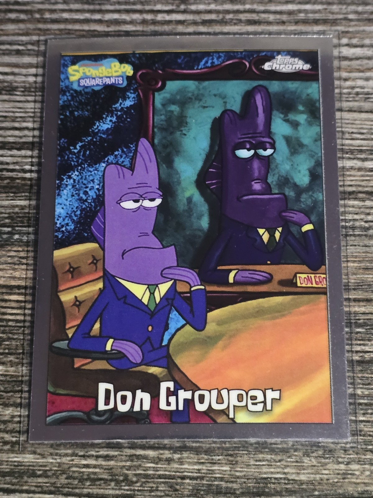 2025 Topps Chrome SpongeBob SquarePants Don Goruper #181 MINT Base For LESS 🔥
