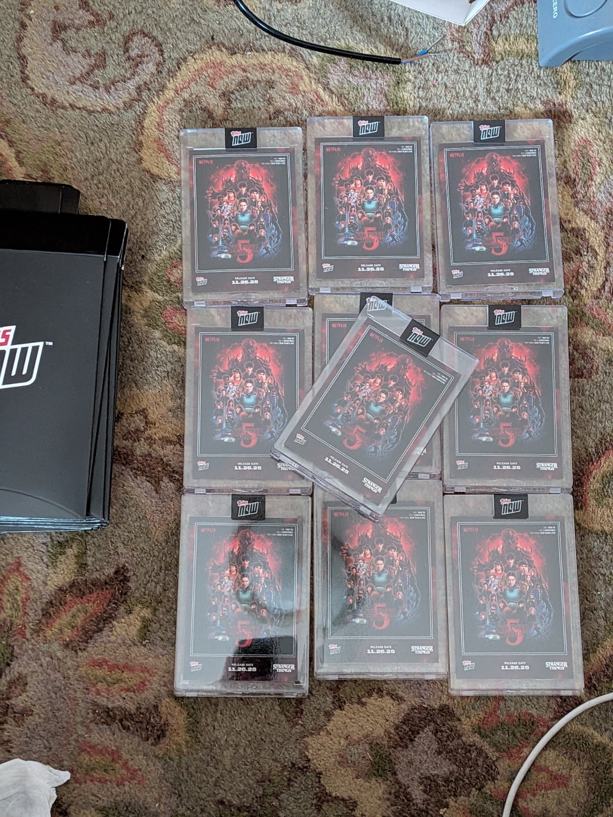 10x 2025 Topps Now Stranger Things STRA