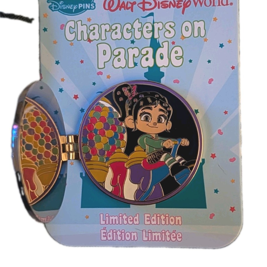 Disney WDW WRECK IT RALPH Characters on Parade VANELLOPE LE 2750 Hinged Pin