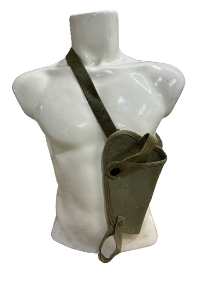 U.S. WWII M3 Colt M1911 .45 Tanker Shoulder Canvas Holster – OD Green
