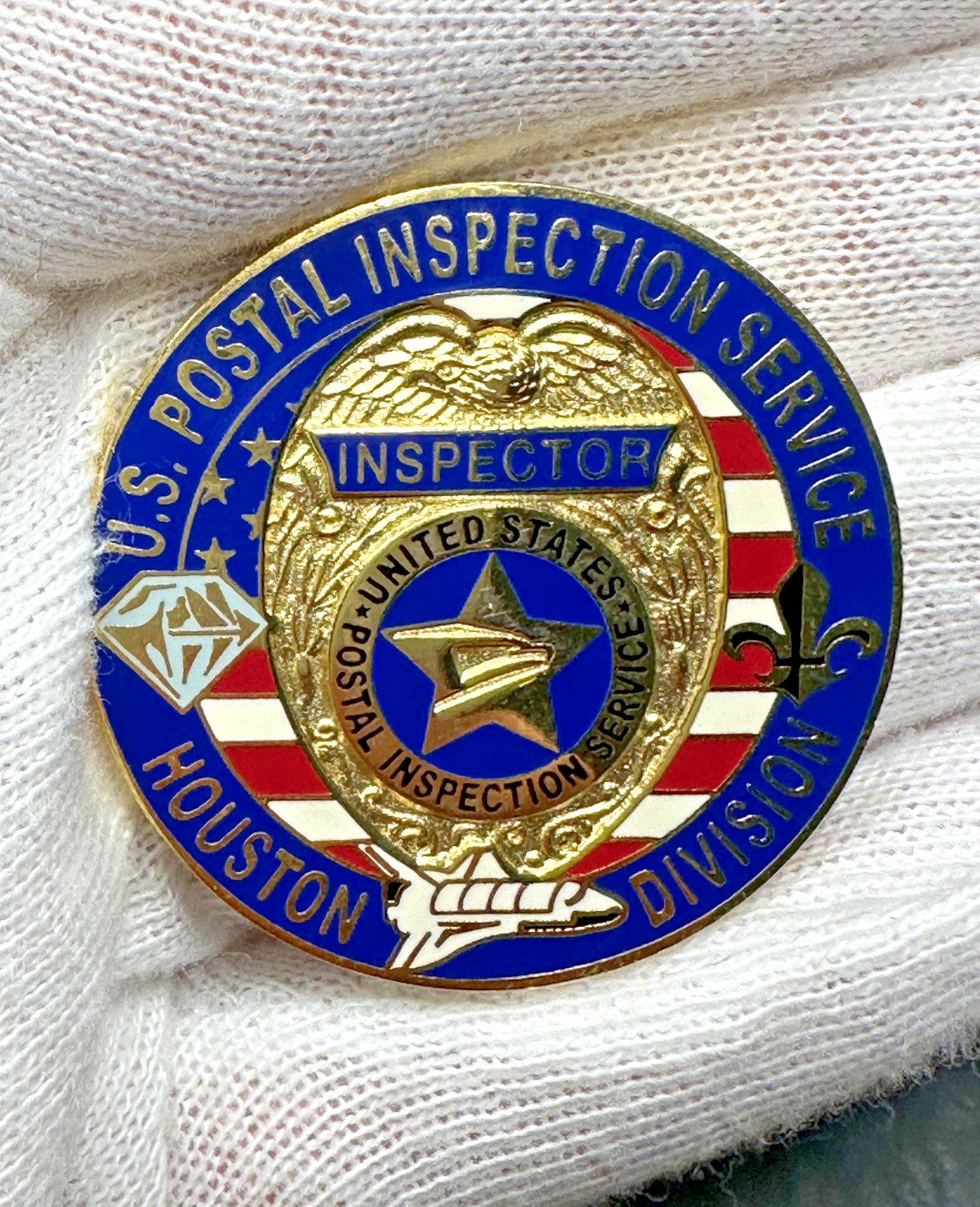 US POSTAL INSPECTION SERVICE HOUSTON DIVISION CHALLENGE COIN M792
