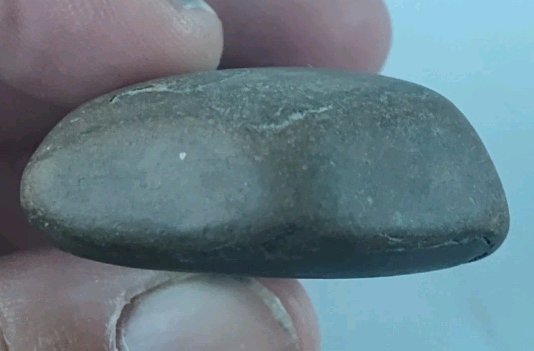 Native American Indian Artifacts Lizard Plummet California