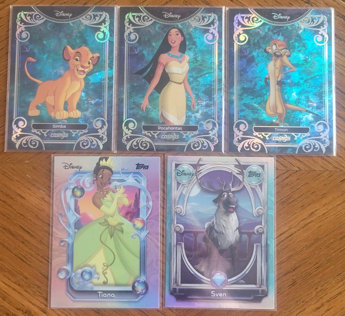 Non Sport Trading Card Lot 16 Ct Disney Space Jam Minecraft Numbered Star Wars