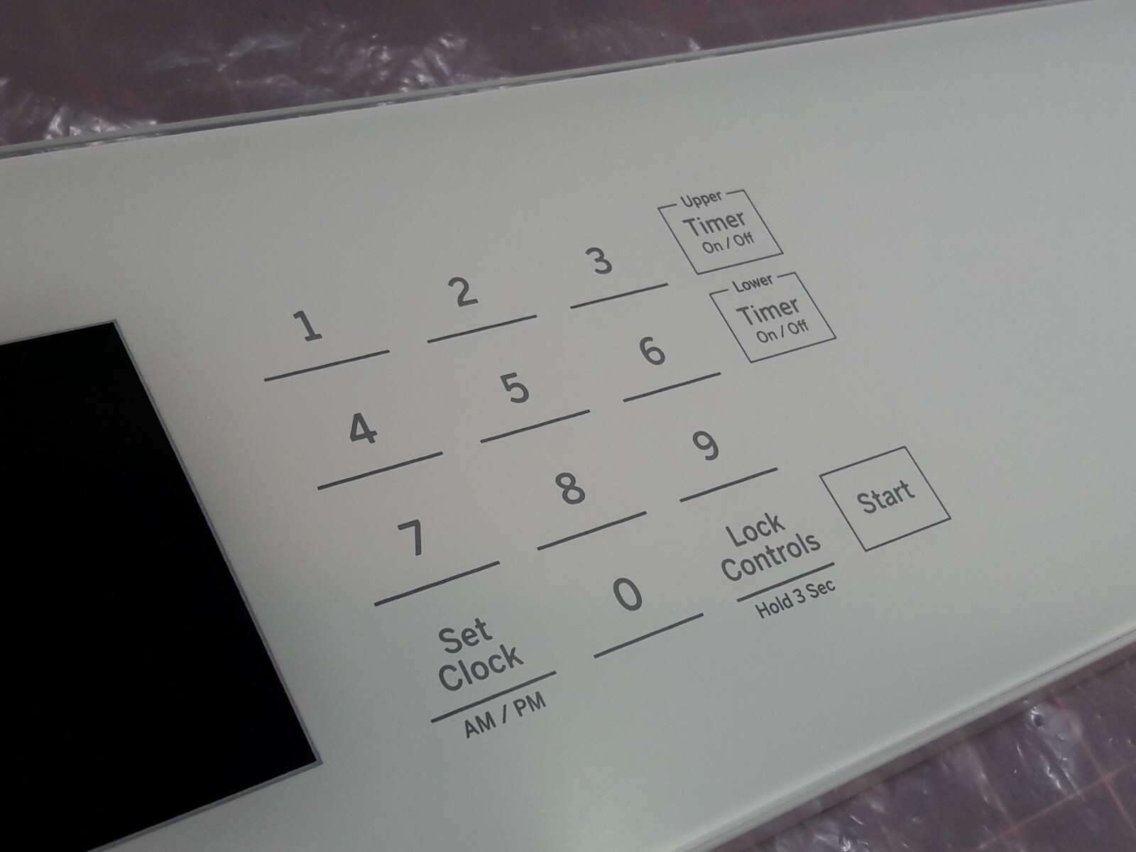 PERFECTLY GOOD – NICE – GE WHITE UI LCD CONTROL PANEL WB27X33054 – 60 DAYS