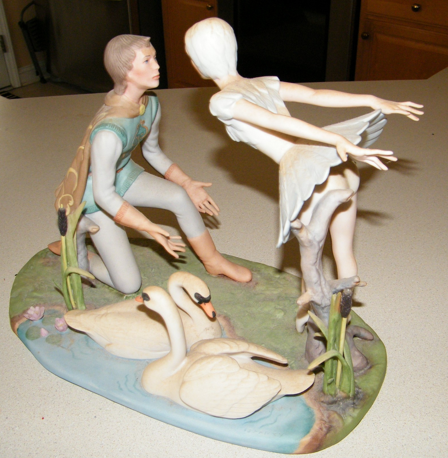 Laszlo Ispanky Signed Limited Edition Swan Lake – 14″