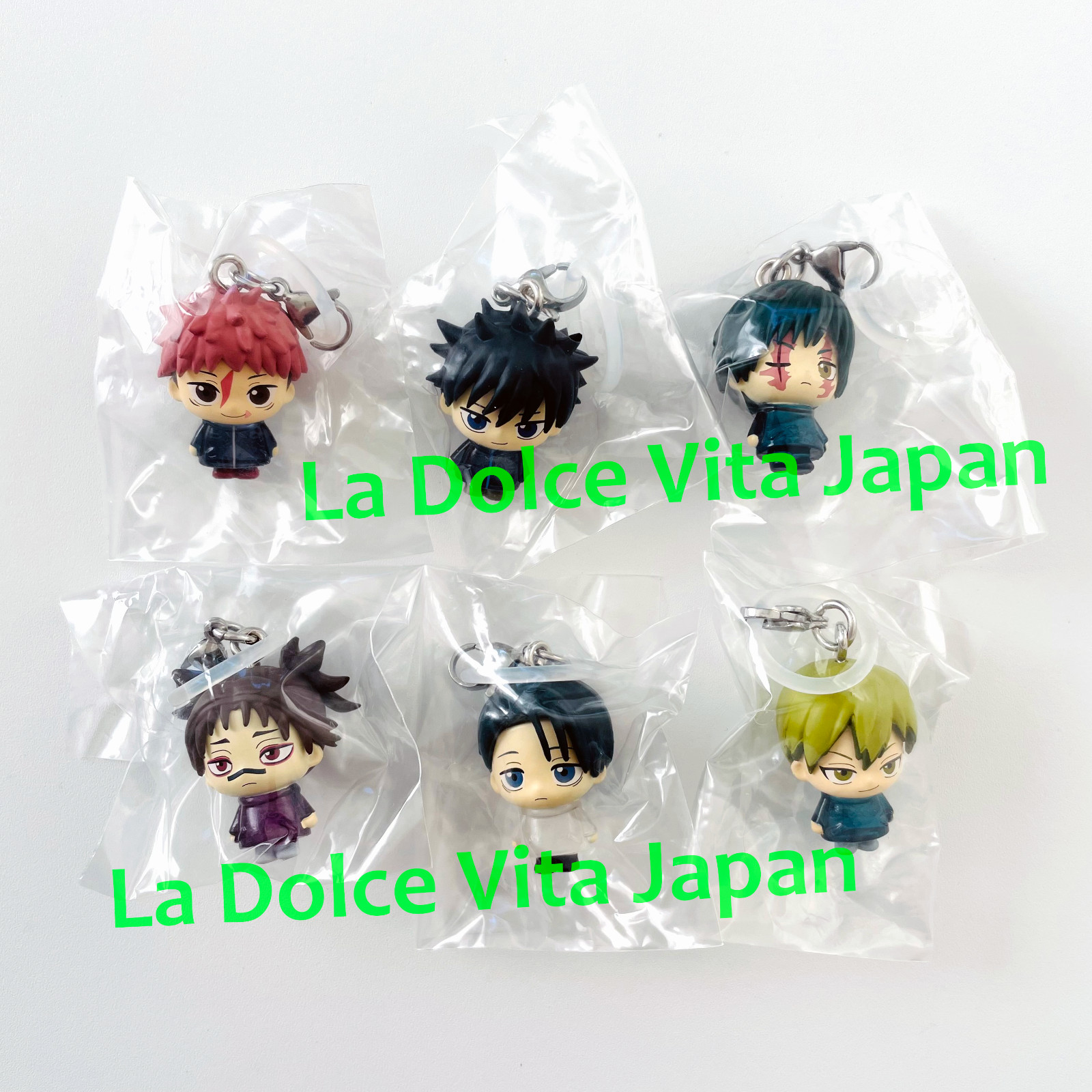 Jujutsu Kaisen Mejirushi Culling Game Complete 6 types Choso Naoya Figure Charm