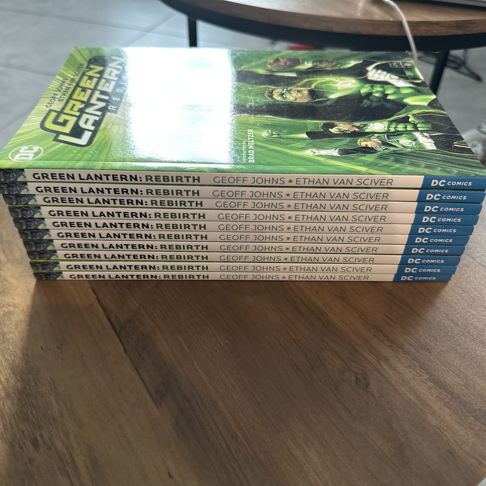 Green Lantern Rebirth Geoff Johns Ethan Van Sciver Paperback Lot Of 10 Novels