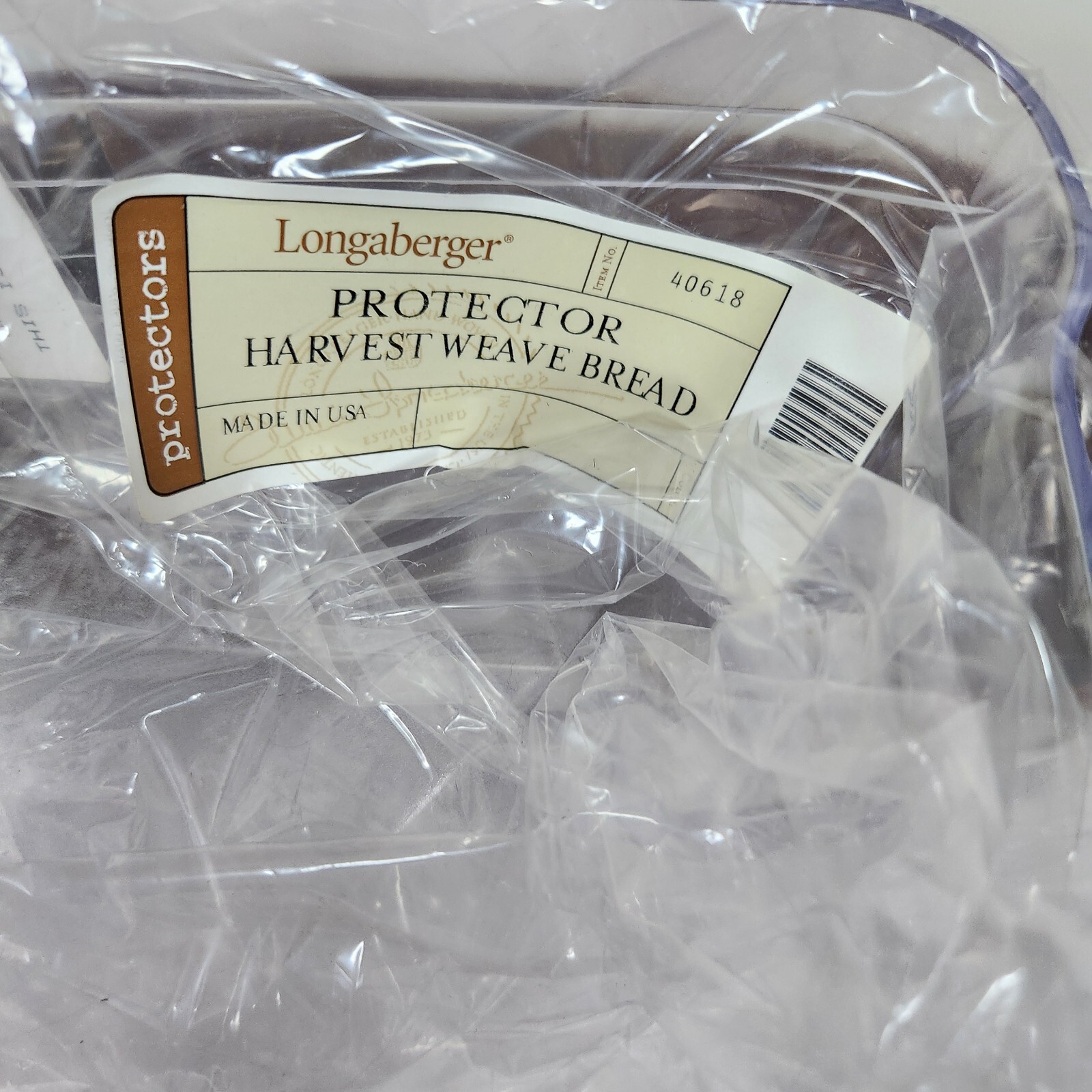 Longaberger 2008 Harvest Weave Bread Basket Combo Autumn Path NOS Retired FALL