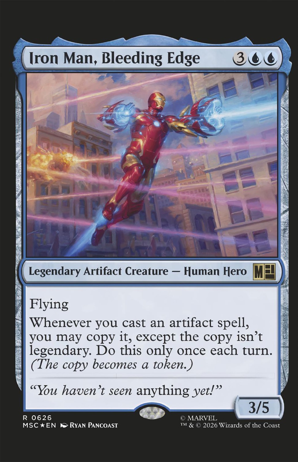 IRON MAN #6 CLASSIFIED ARTIST MAGIC: THE GATHERING VARIANT (MARVEL COMICS 2026)