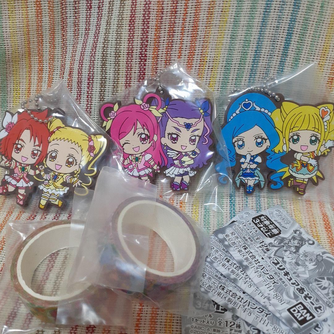 Precure W Mascots 5Pc Set: Cure Dream & Milky Rose; Rouge & Lemonade; Fontaine