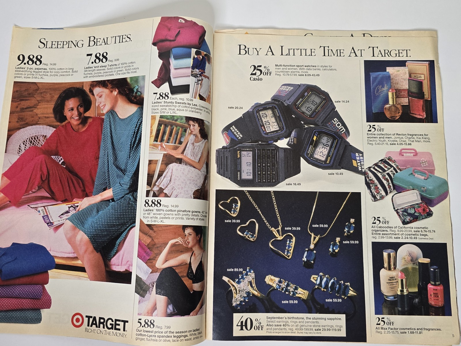 1990 Target Back to School Circular NFL Dick Tracy Electronics 27 Pages Ad