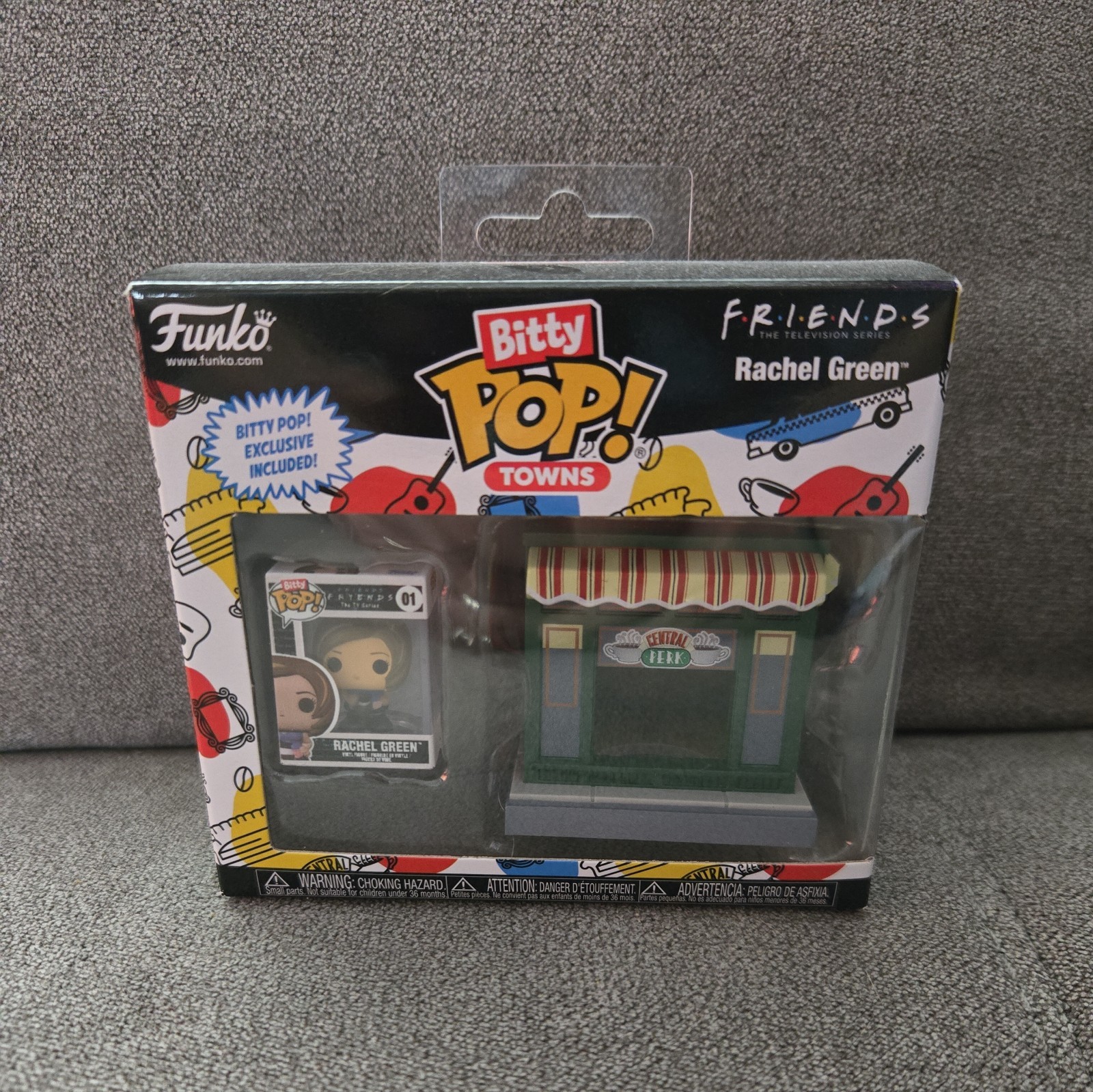 Funko Bitty POP! Towns – Friends TV Series – RACHEL GREEN and CENTRAL PERK New