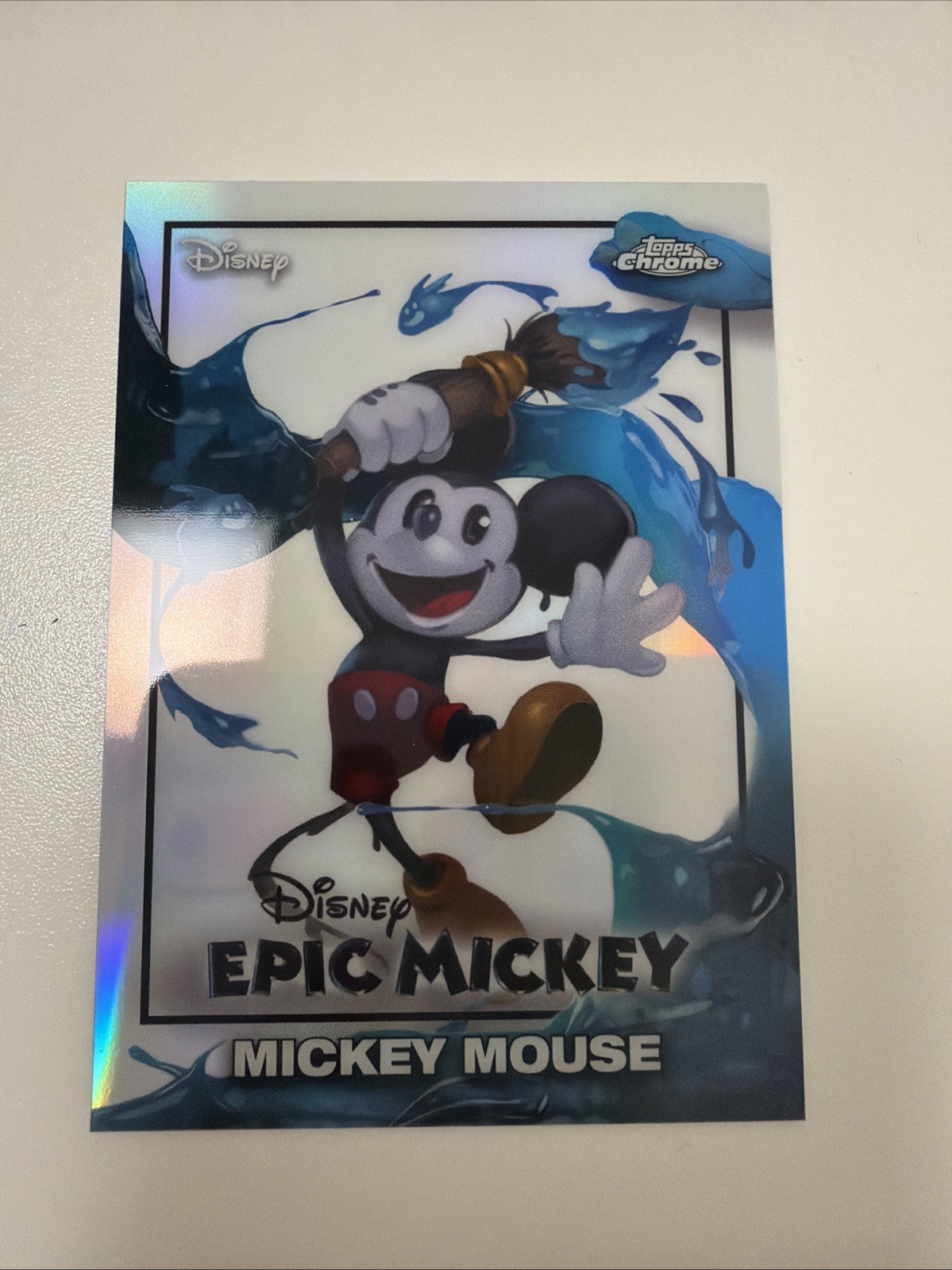 Mickey Mouse EM-1 Epic Mickey Refractor 2026 Topps Chrome