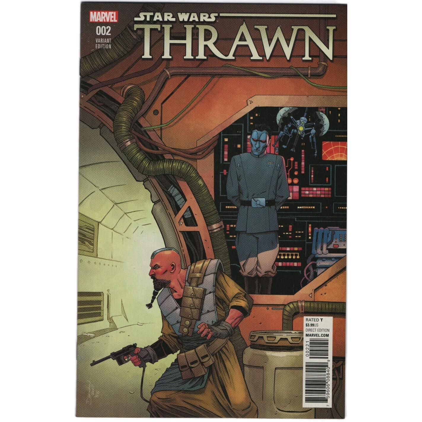 Star Wars Thrawn #2 Declan Shalvey 1:25 Variant Marvel Comics 2018