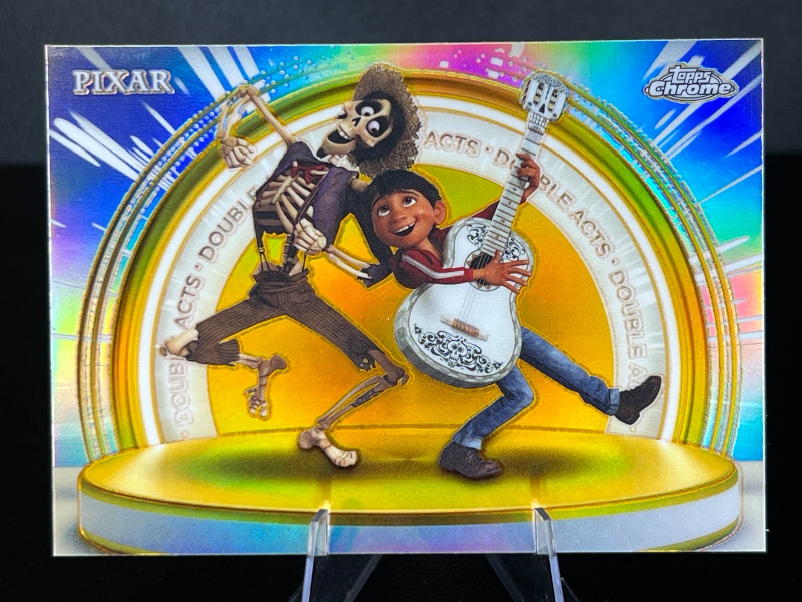 2025 Topps Pixar Gold – Double Acts Hector and Miguel [Coco] DA-10
