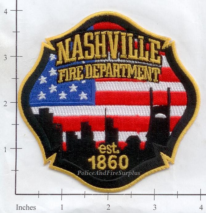 Tennessee – Nashville TN Fire Dept Patch v3