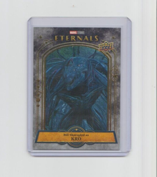 Marvel Upper Deck Eternals Silver Parallel Character Card #99 Bill Skarsgård