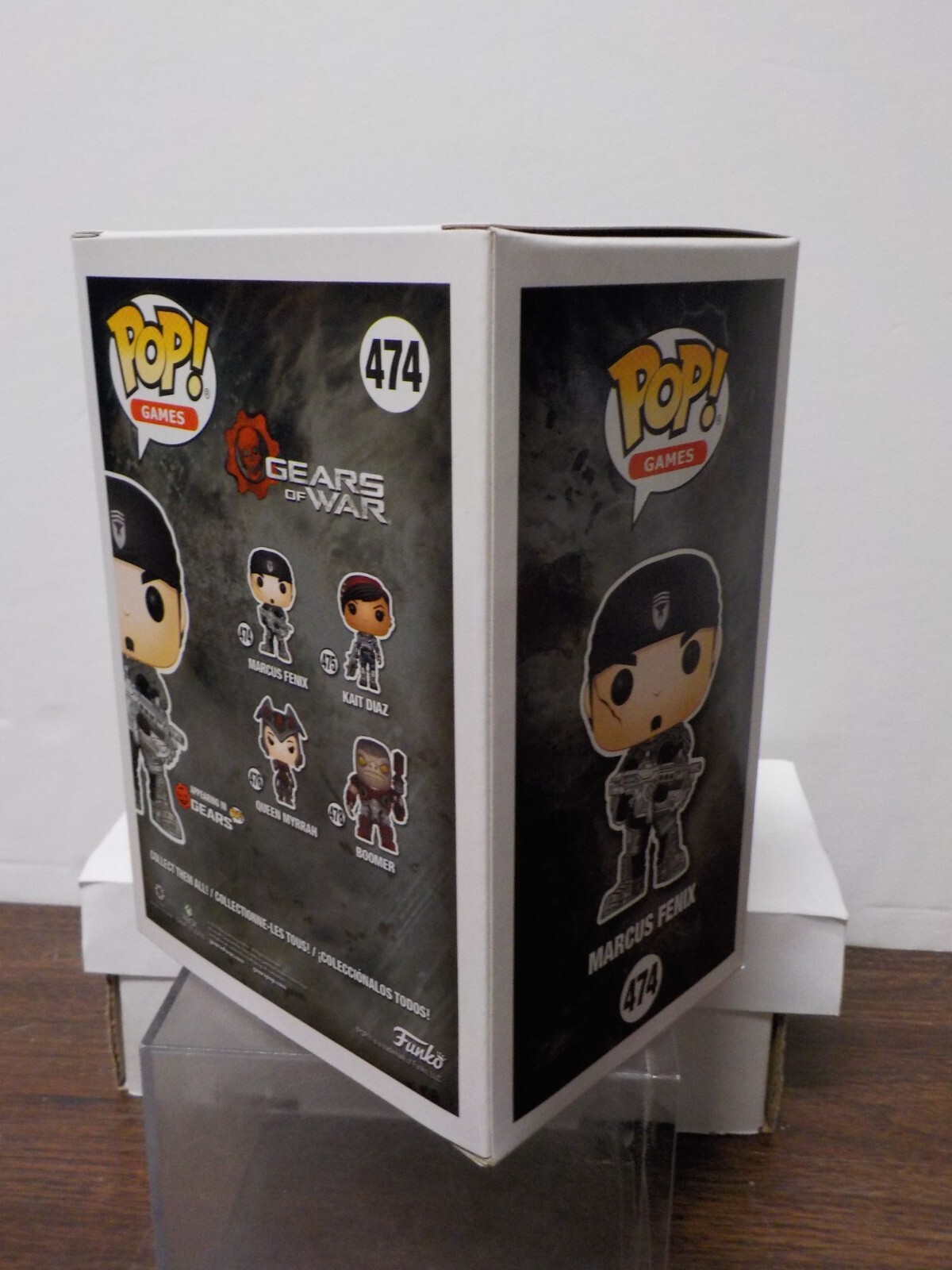 C1014 Funko Video Games “Gears of War (Collector Box)” Vinyl Figures Set (Dmg*)