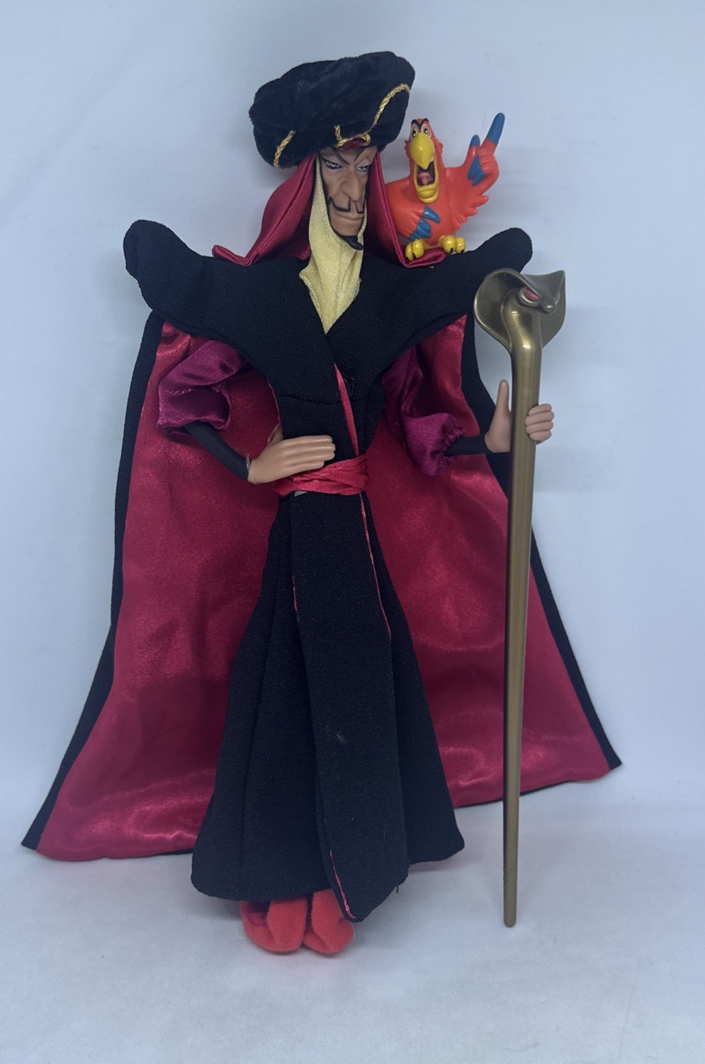 Original Disney Villain 12” Collection Jafar Doll. Rare