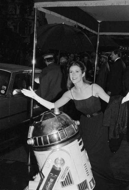 American actress writer comedian Carrie Fisher fictional character- Old Photo
