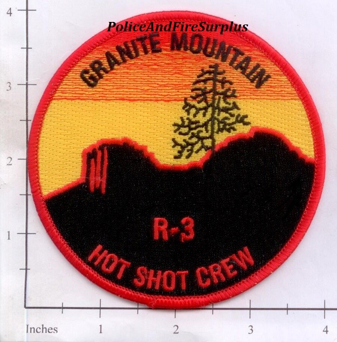 Arizona – Granite Mountain Hot Shot Crew R3 AZ Fire Dept Patch
