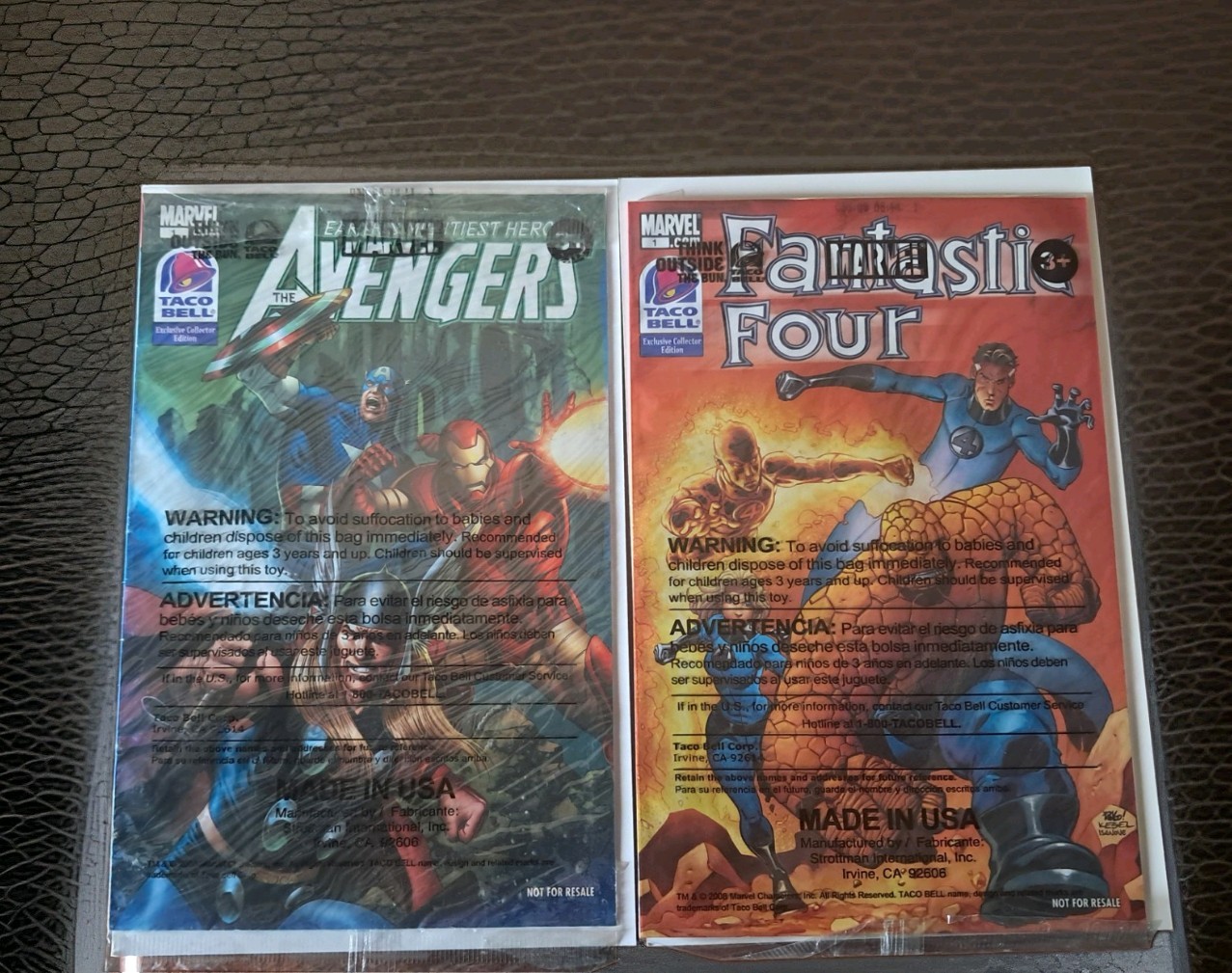 Marvel Nicktoons X-Men Iron Man Posters + Taco Bell Avengers FF – Sealed