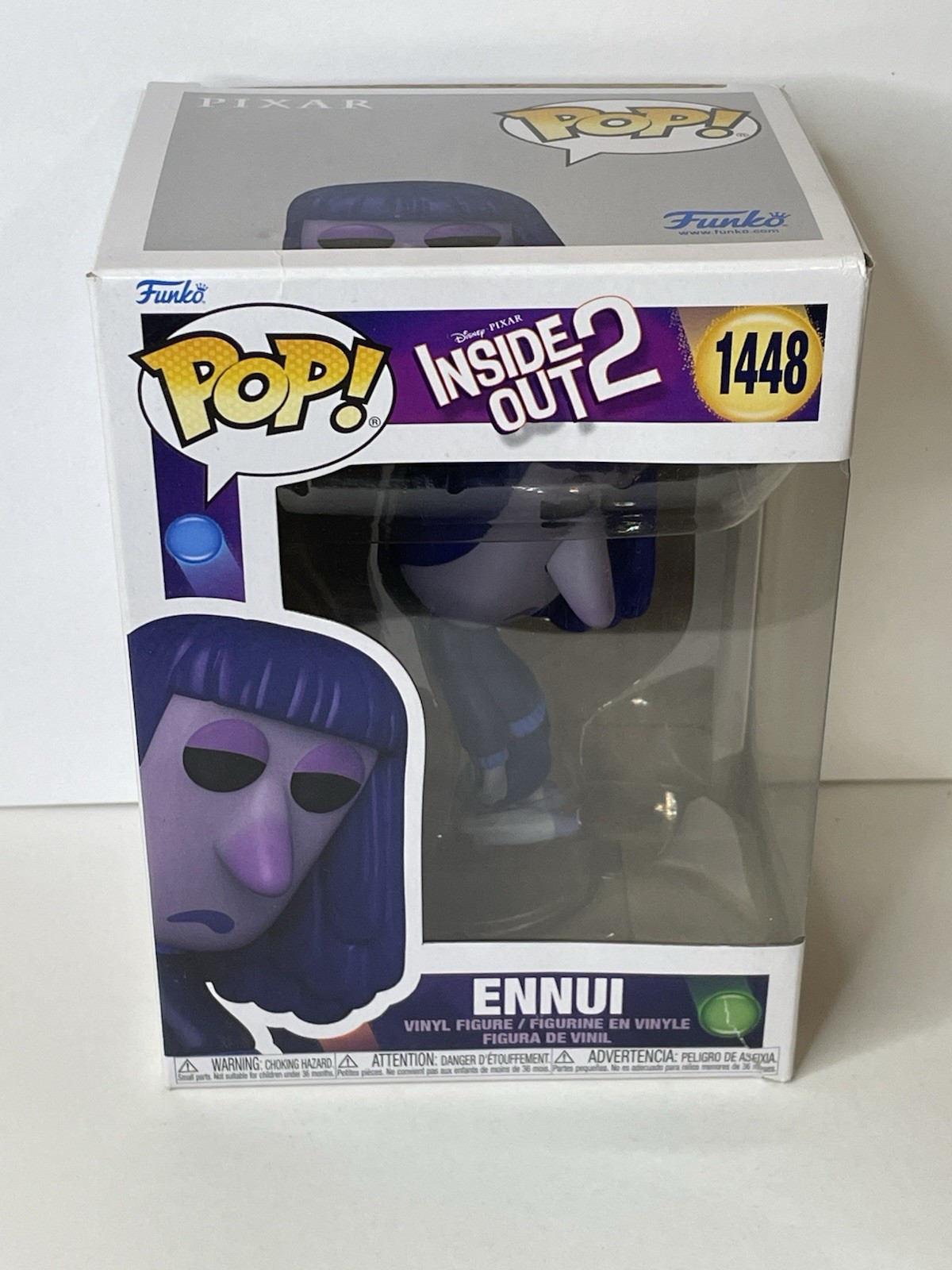 Funko Pop! Vinyl: Pixar Inside Out 2 Ennui #1448
