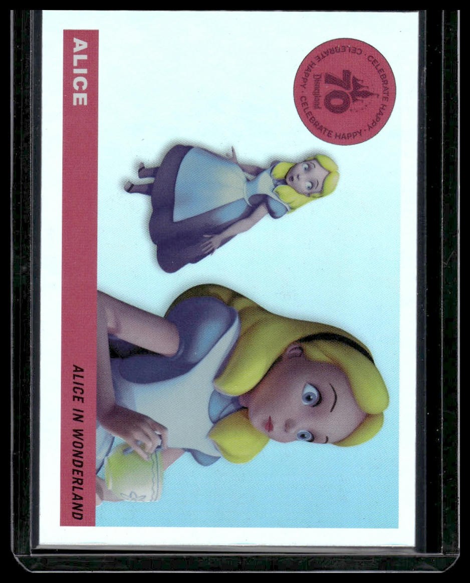 2025 Topps Disneyland 70th Anniversary #T55-25 Alice 1955 Foilfractor