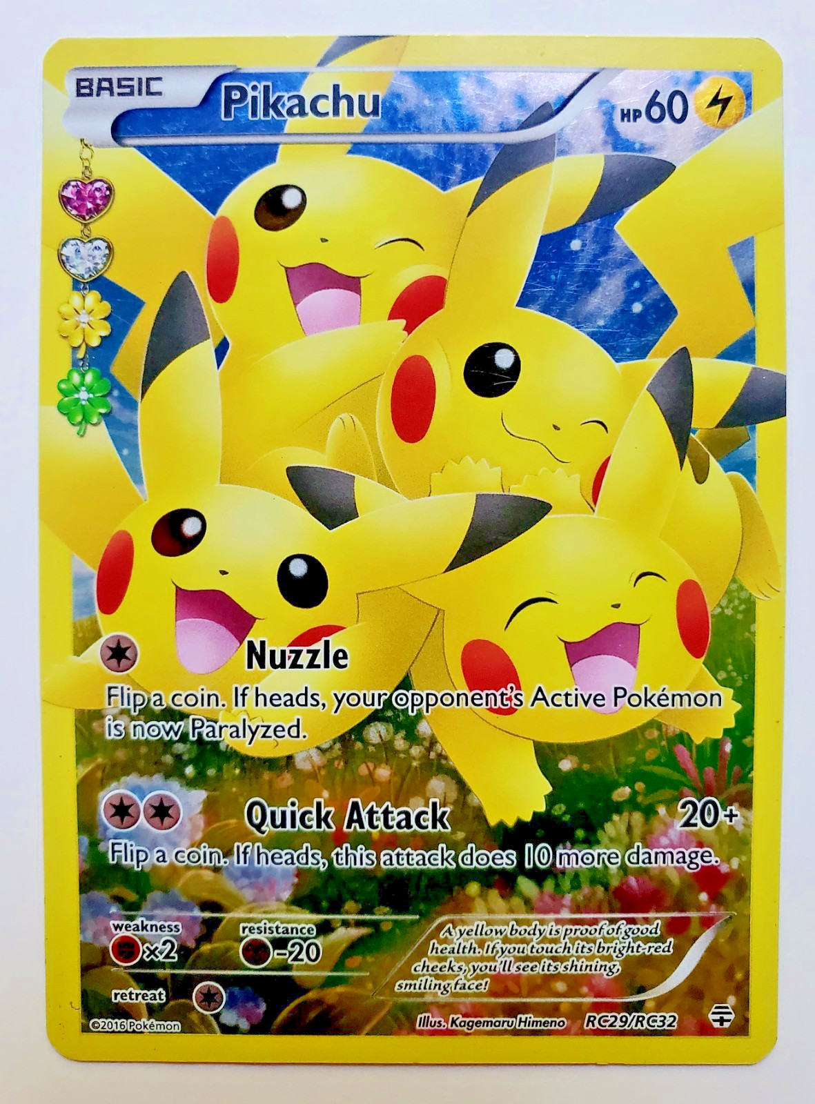 Pikachu Radiant Collection #RC29/RC32 Full Art Ultra Rare