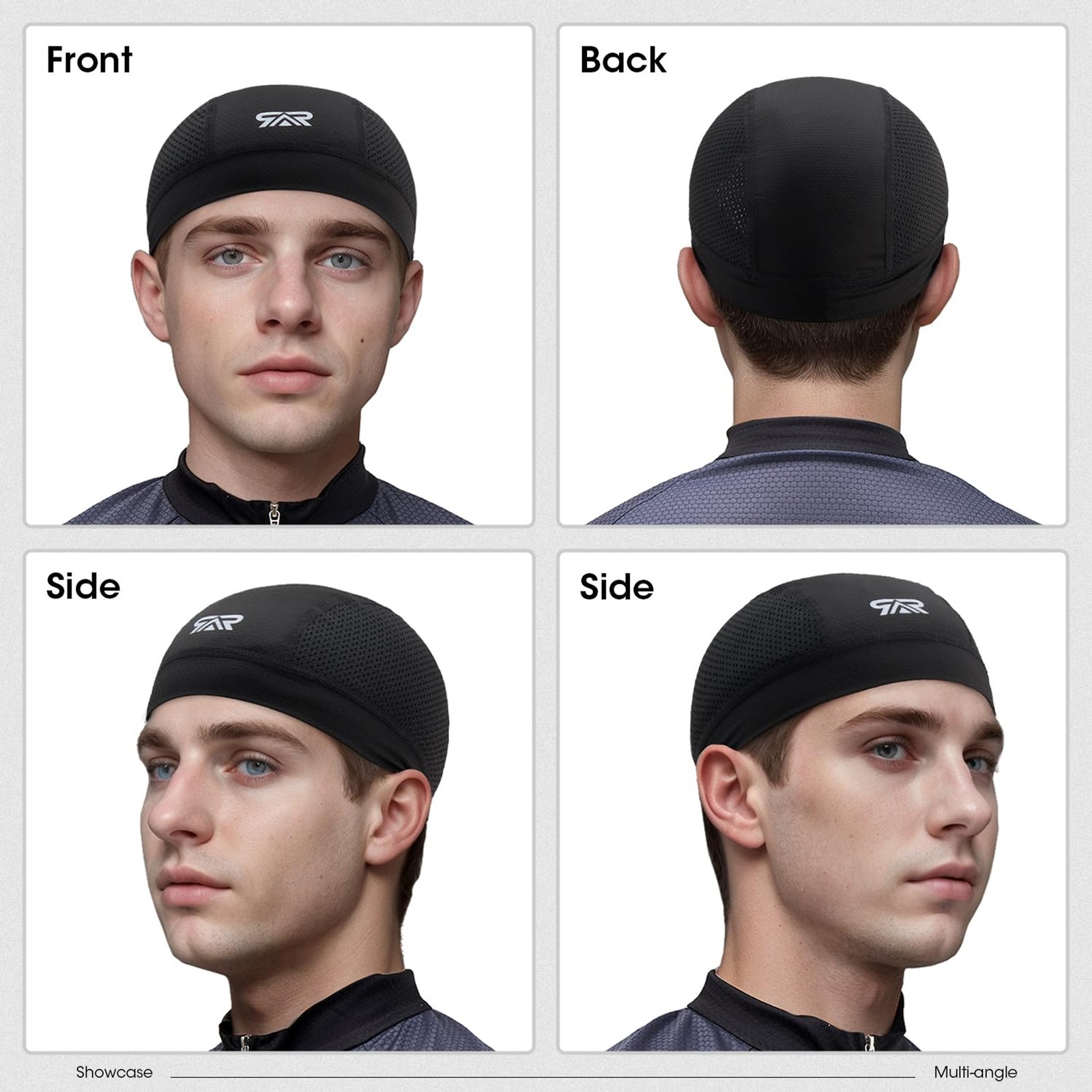 3PC Breathable Mesh Skull Cap Lightweight Quick Dry Helmet Liner Cycling deliver