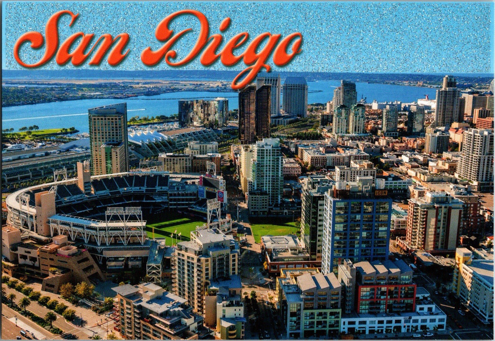 San Diego Padres Petco Park Baseball Stadium Postcard California CG2