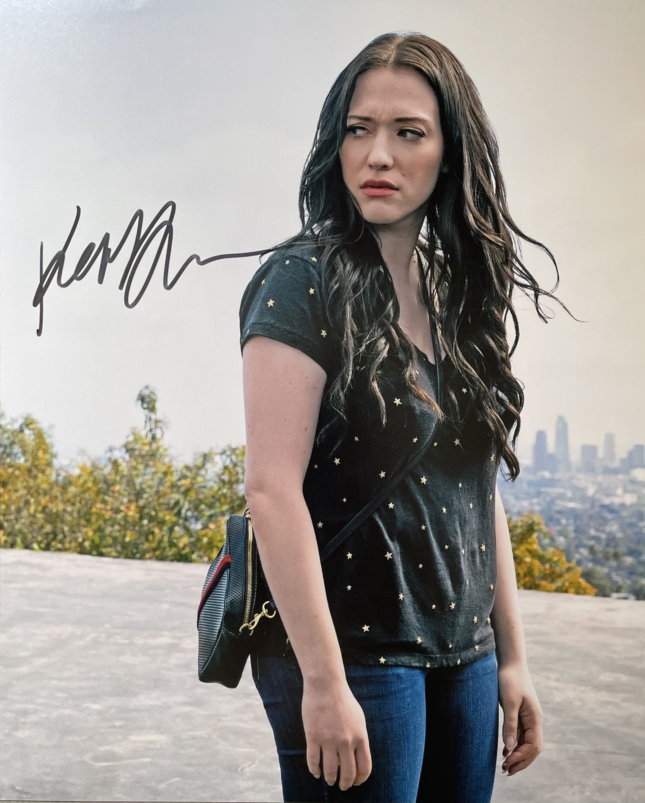 Original Autographed Photo of Kat Dennings 10×8 + Certificate of Authenticity
