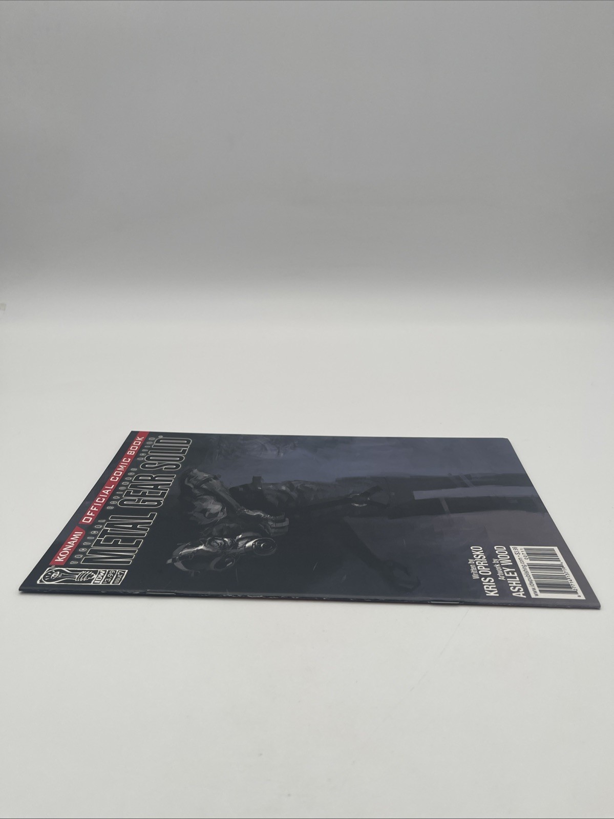 KONAMI METAL GEAR SOLID # 7 IDW COMICS 2005 ASHLEY WOOD ART FIRST PRINTING