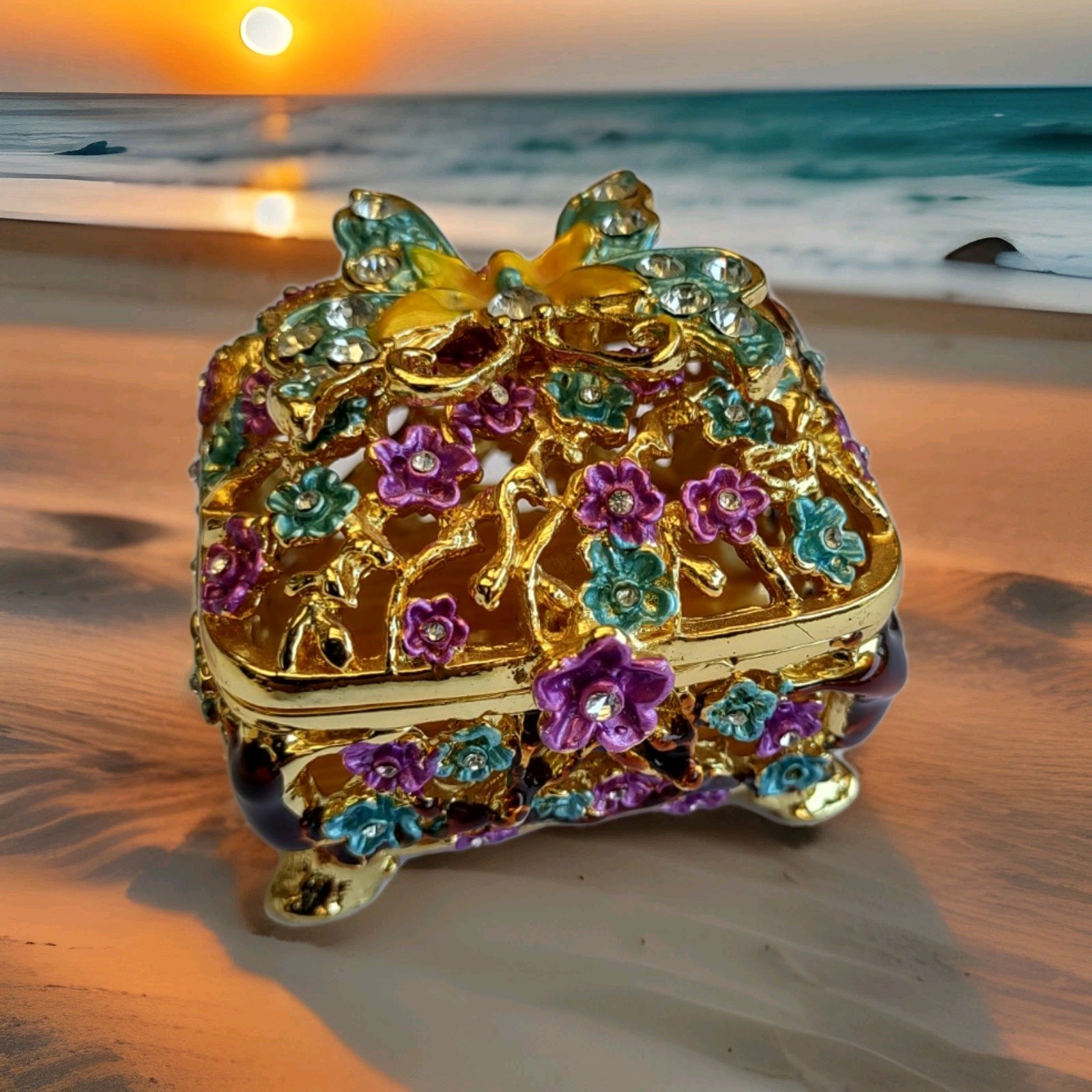 Butterfly Trinket Box