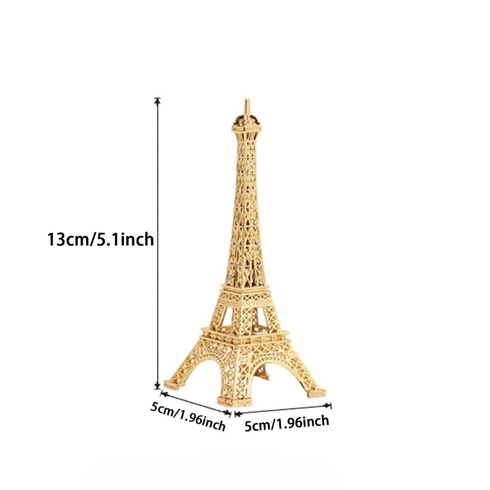 Eiffel Tower Model Paris Architecture Desktop Decor Cake Topper Gift Statue