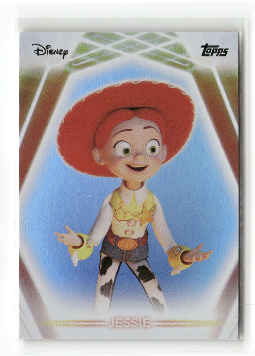 2026 Topps Disney Neon #33 Jessie Rainbow Foil