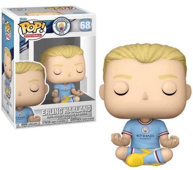 Funko Pop! Football: Manchester City – Erling Haaland Vinyl Figure #68 #89365