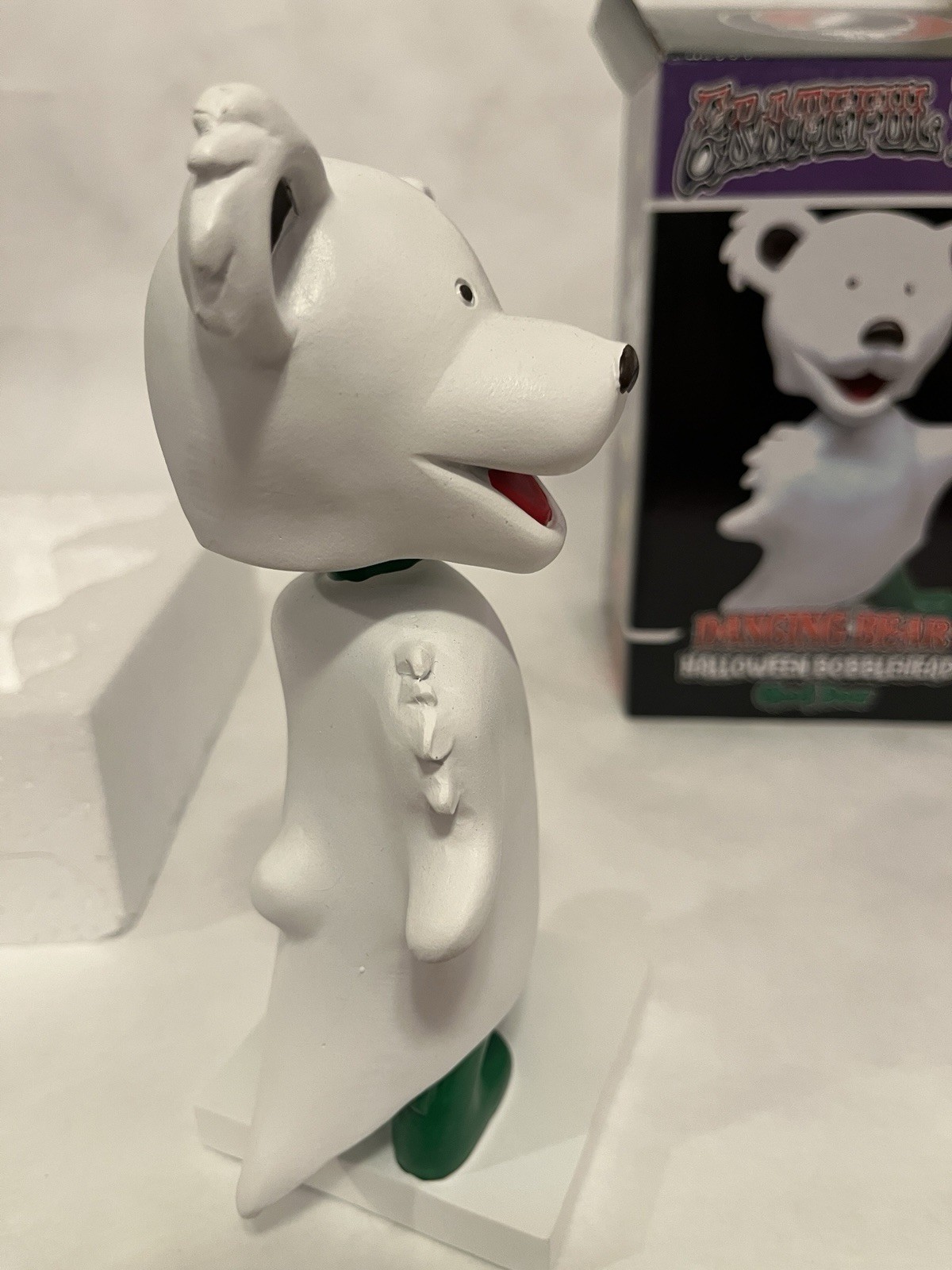 Grateful Dead Ghost Bear Halloween Bobblehead