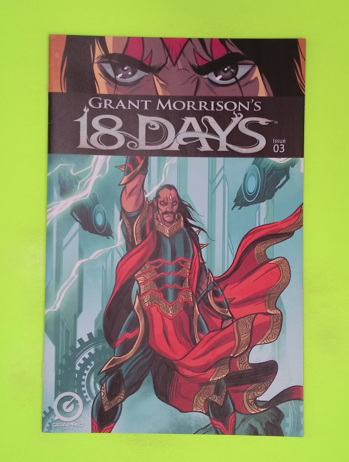 Grant Morrison’s 18 Days #3 2015 Graphic India High Grade Comic Book A77-77