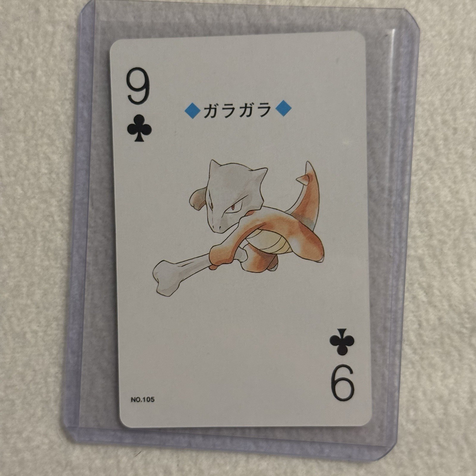 Vintage Pokemon Poker Set – Marowak – NEAR MINT Silver Lugia Deck 1999 Japan