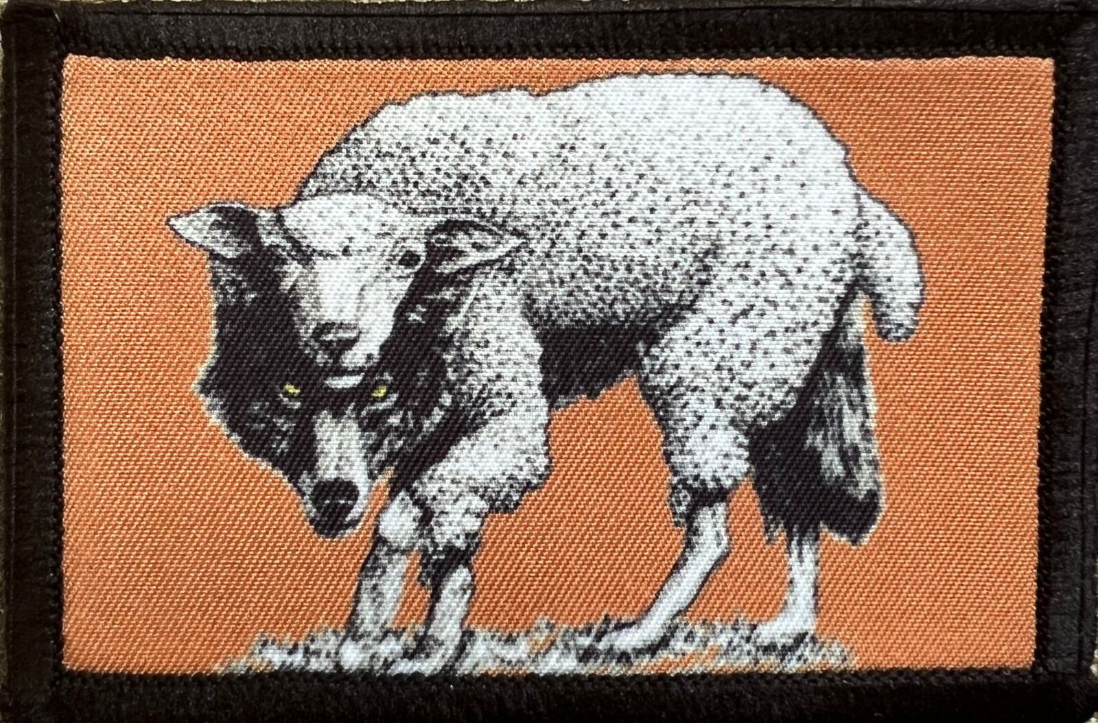 Subdued Republican Party Morale Patch, Patriotic Patriot Patch Made in the USA