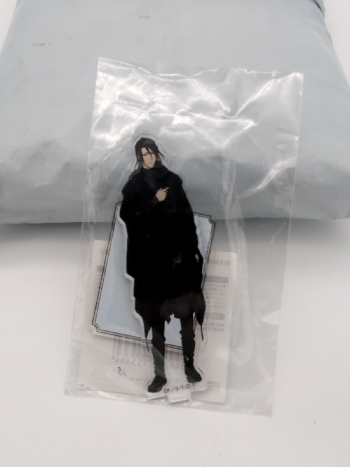 Bleach Kuji Black & Rock Acrylic Stand Figure Byakuya Kuchiki Tite Kubo Jump