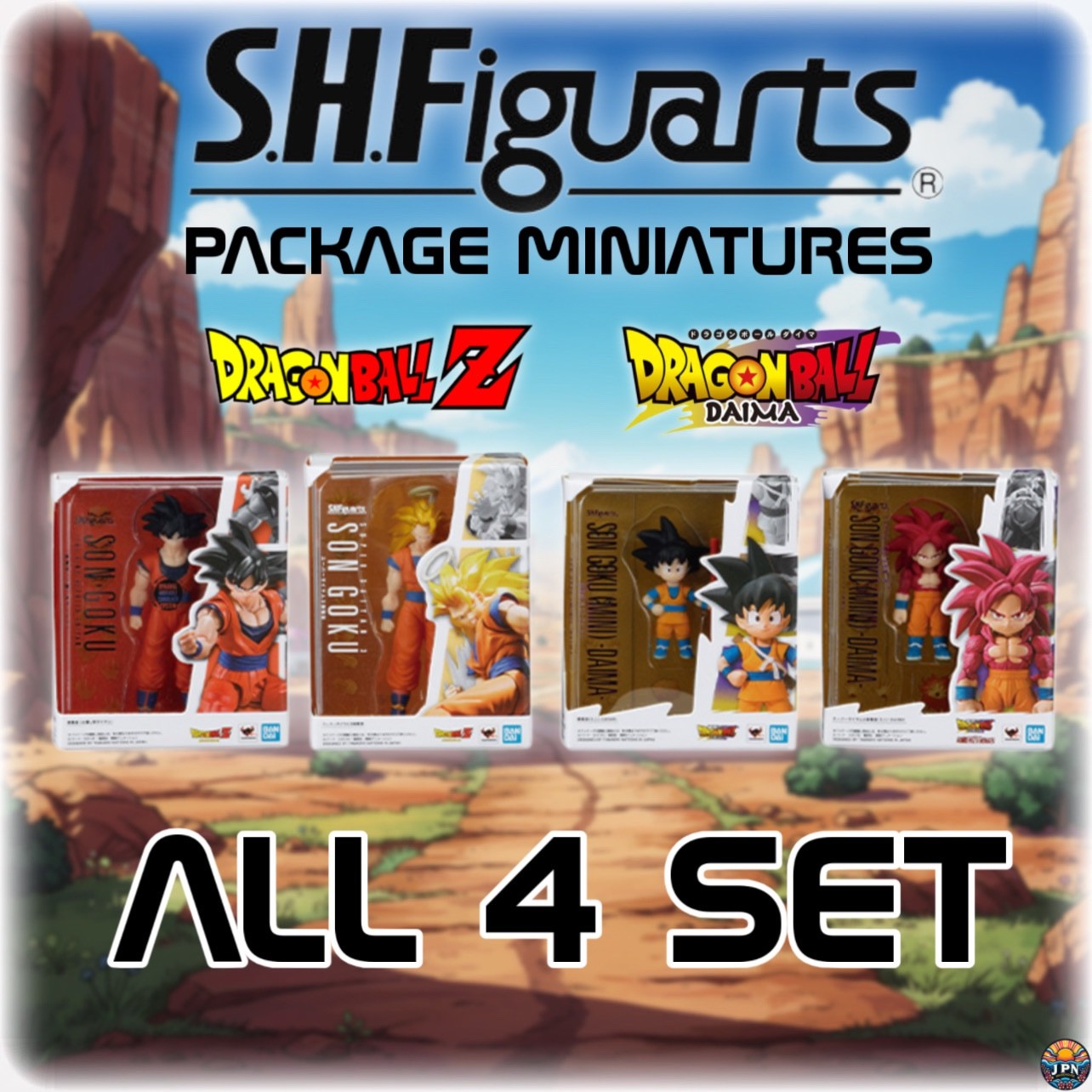 Dragon Ball SH Figuarts Miniature Collection 2 Complete Set Z Daima New Japan