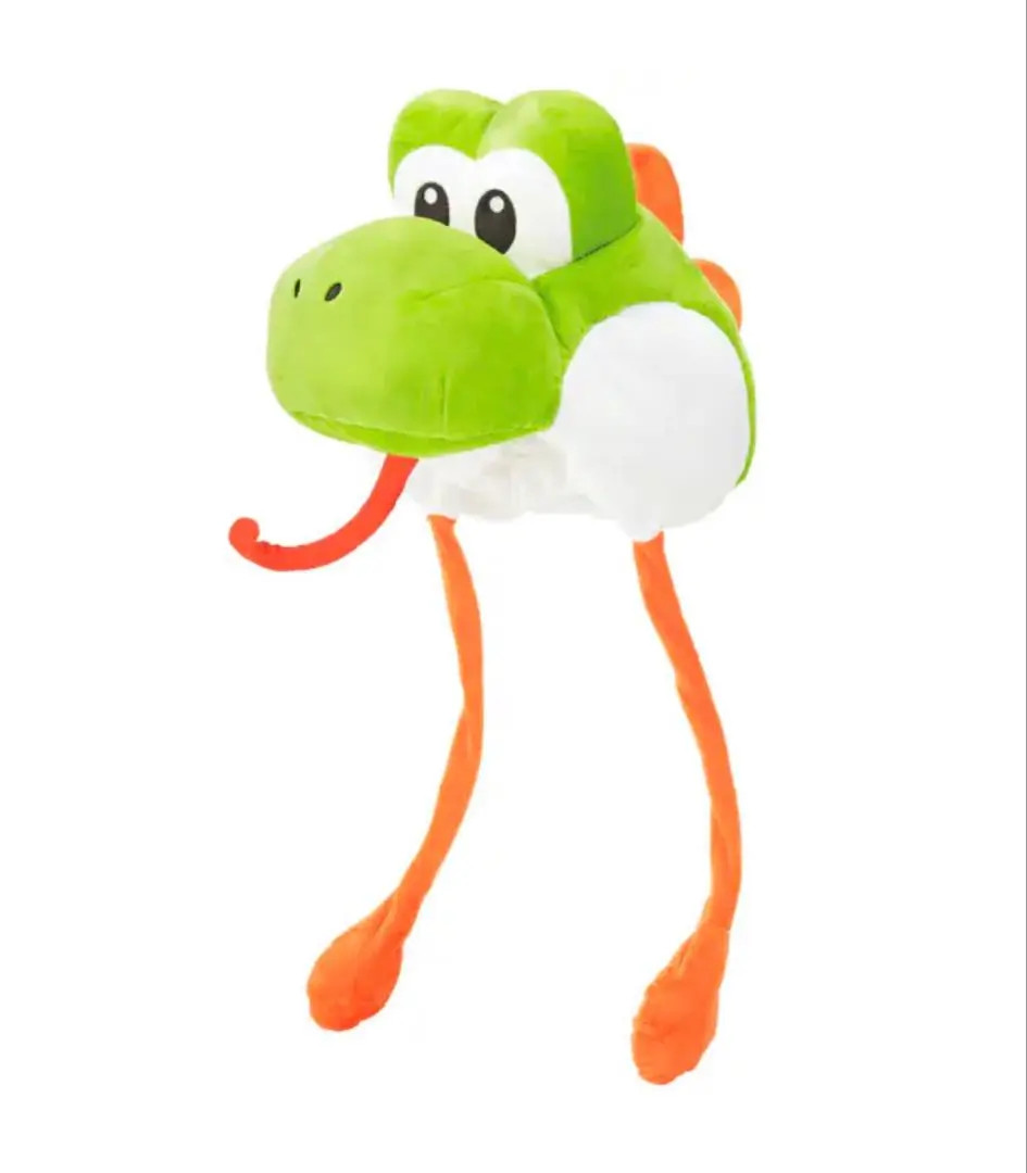 Yoshi Plush Hat Moving Tongue Gimmick USJ Super Nintendo World Japan Exclusive
