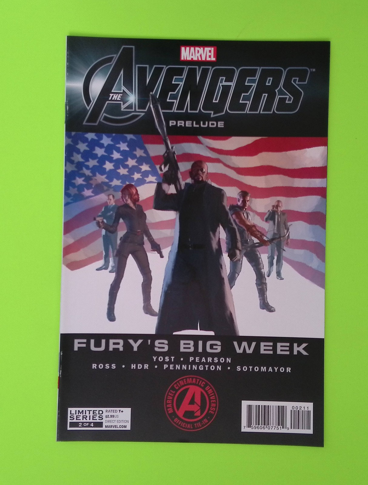 Marvel’s The Avengers Prelude Fury’s Big Week #2 2012 Marvel Comics X45-124