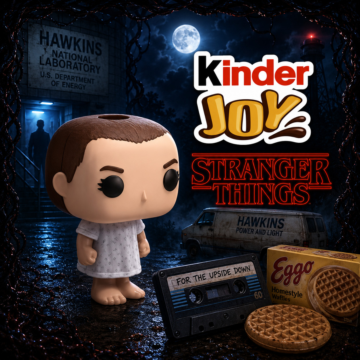 STRANGER THINGS Kinder Joy Eggs Will Mike Max Eleven Vecna Dustin Eddie Steve