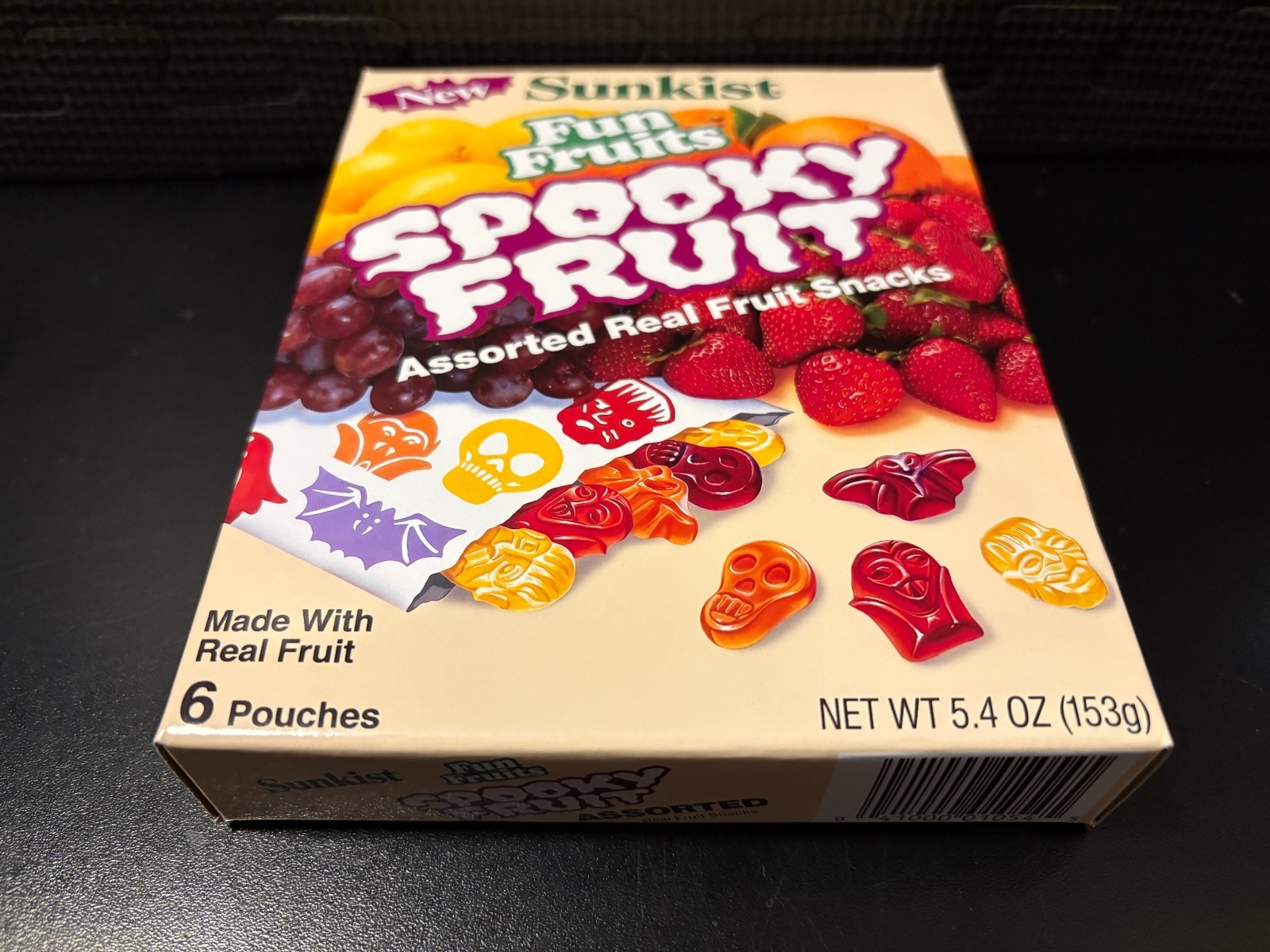 Spooky Fruits fruit snacks – Empty custom design display box
