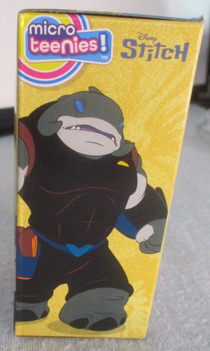Disney Lilo & Stitch Captain Gantu 3″ Plush Figure Basic Fun Micro Teenies NEW