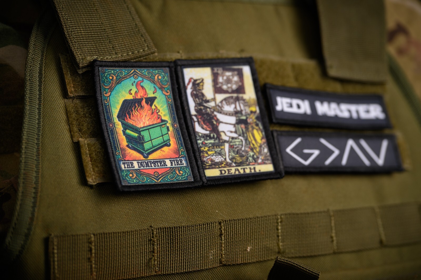 Design Your Own Custom Morale Patch Tactical ARMY Hook Military USA Badge Flag
