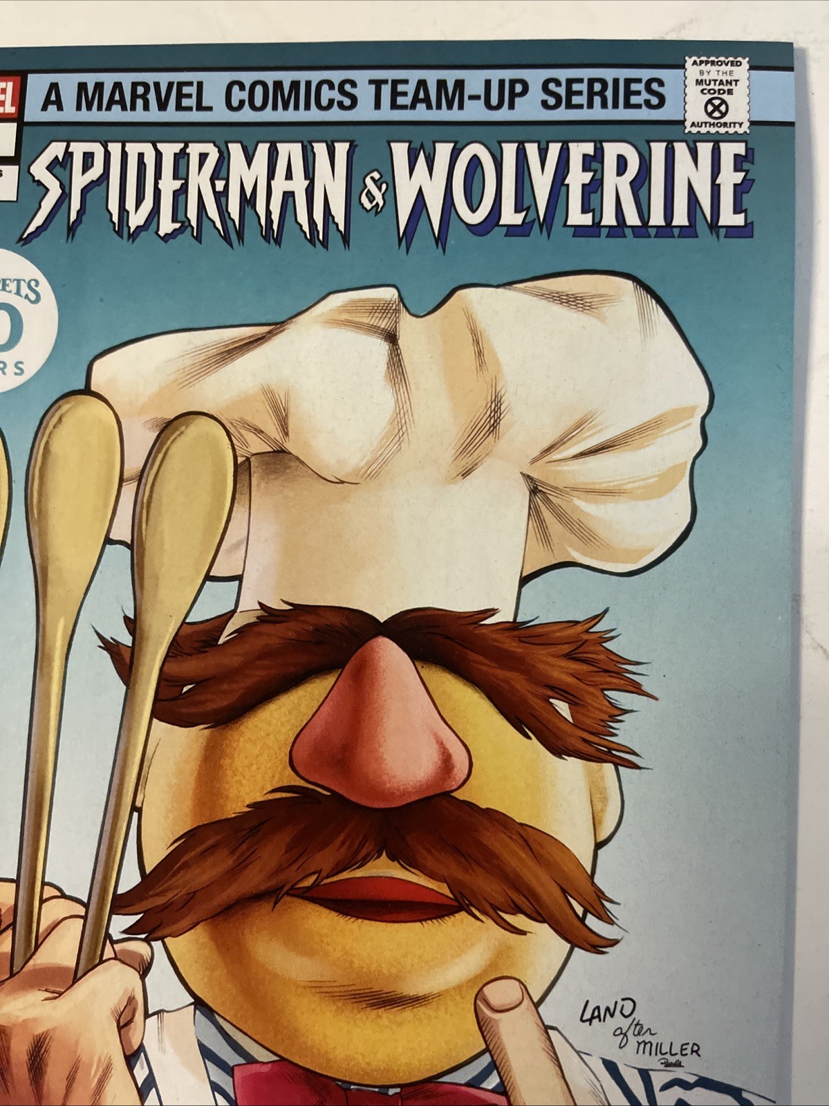 Spider-Man & Wolverine #6 (2025) – Greg Land Muppets 70th Anniversary Variant